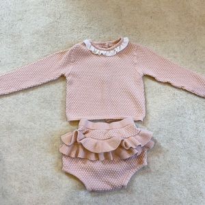 Boutique Blush diaper set, size 12-18 mo. No tags